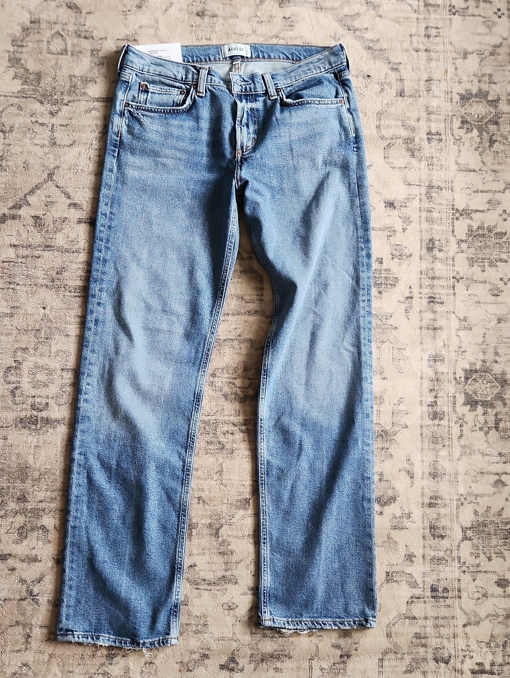 Agolde Low rise Slim Jeans- Kindle